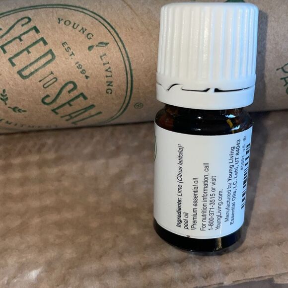 Young Living Lime Essential Oil New Sealed - Picture 2 of 4
